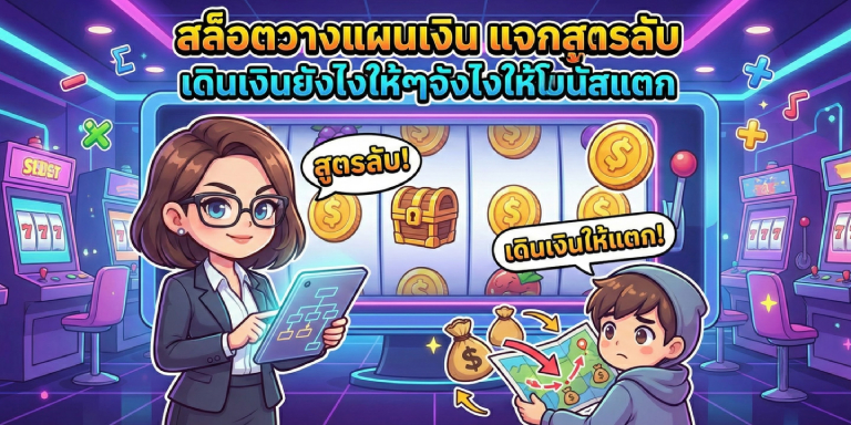 สล็อตวางแผนเงิน แจกสูตรลับ เดินเงินยังไงให้โบนัสแตก (2)