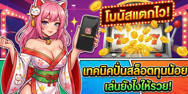 เทคนิคปั่นสล็อตทุนน้อย เล่นยังไงให้โบนัสแตกไว (3)