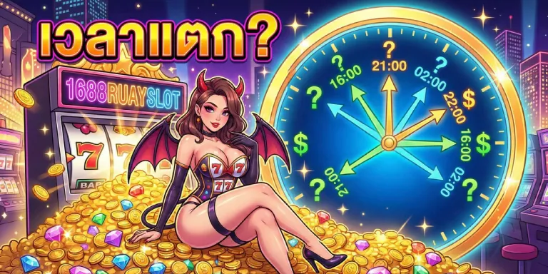 เวลา slot แตก 1688ruayslot เล่นเวลาไหนโบนัสแตกดี (3)