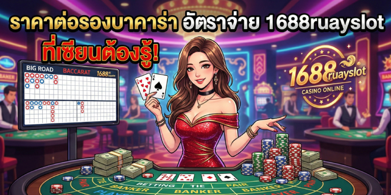 ราคาต่อรองบาคาร่า อัตราจ่าย 1688ruayslot ที่เซียนต้องรู้ (1)