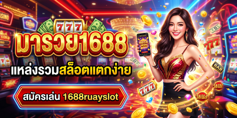มารวย1688 แหล่งรวมสล็อตแตกง่าย สมัครเล่น 1688ruayslot