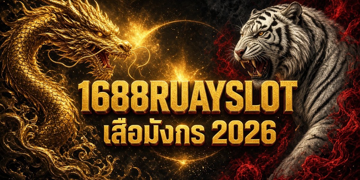 1688RUAYSLOT เสือมังกร 2026 ภาพหน้าปก