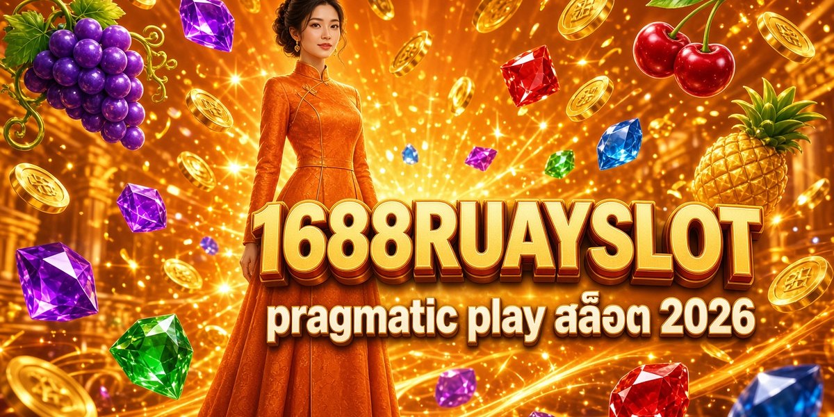 1688RUAYSLOT pragmatic play สล็อต 2026 ภาพหน้าปก
