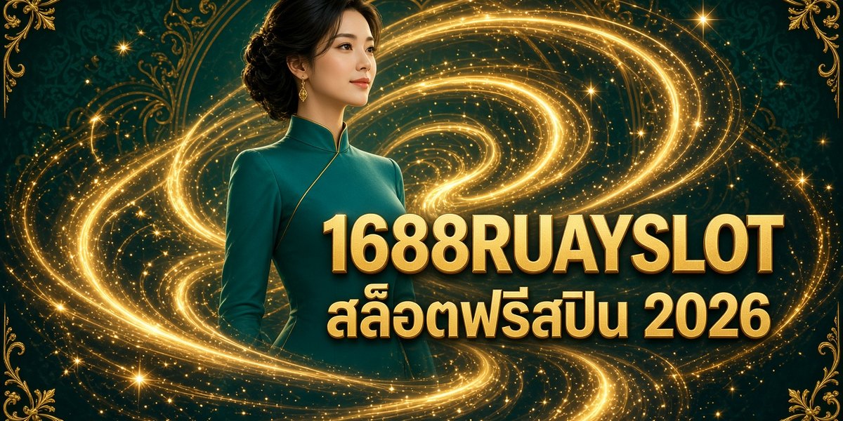 1688RUAYSLOT สล็อตฟรีสปิน 2026 ภาพหน้าปก
