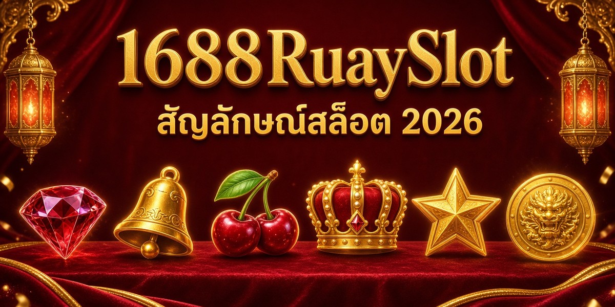 สัญลักษณ์สล็อต 2026 1688RuaySlot ภาพปก