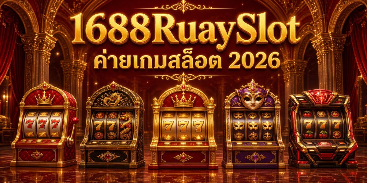 ค่ายเกมสล็อต 2026 1688RuaySlot ภาพปก