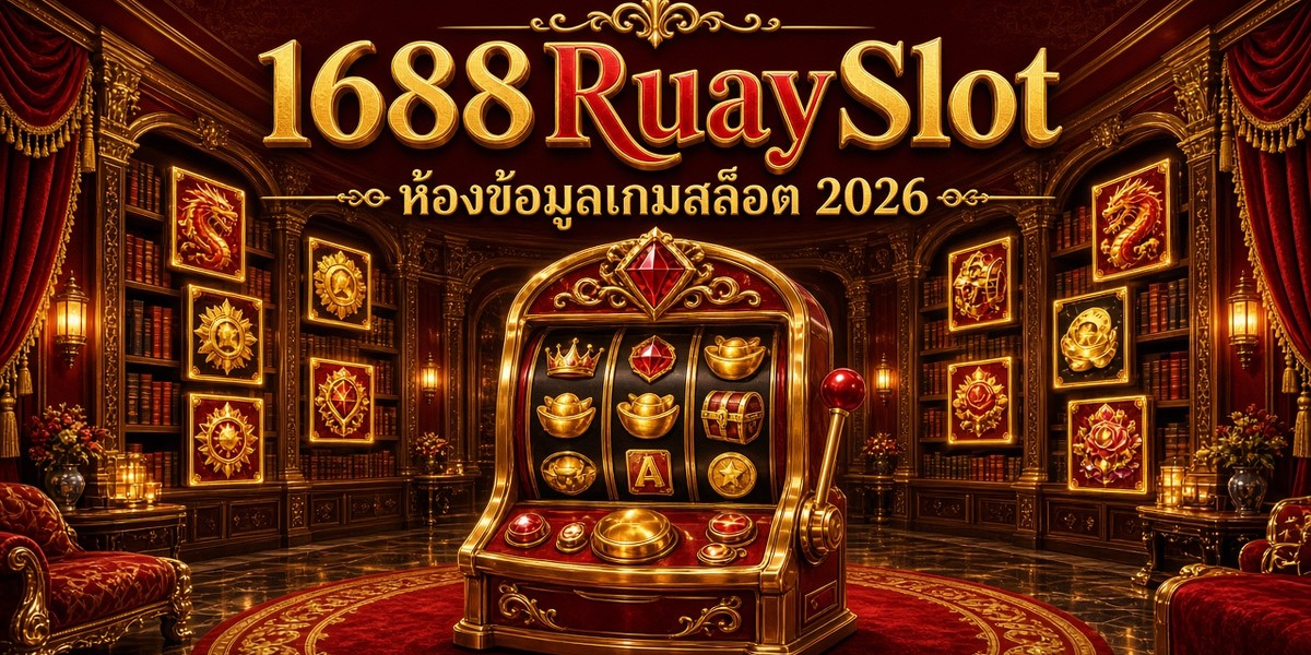 ห้องข้อมูลเกมสล็อต 2026 1688RuaySlot ภาพปก