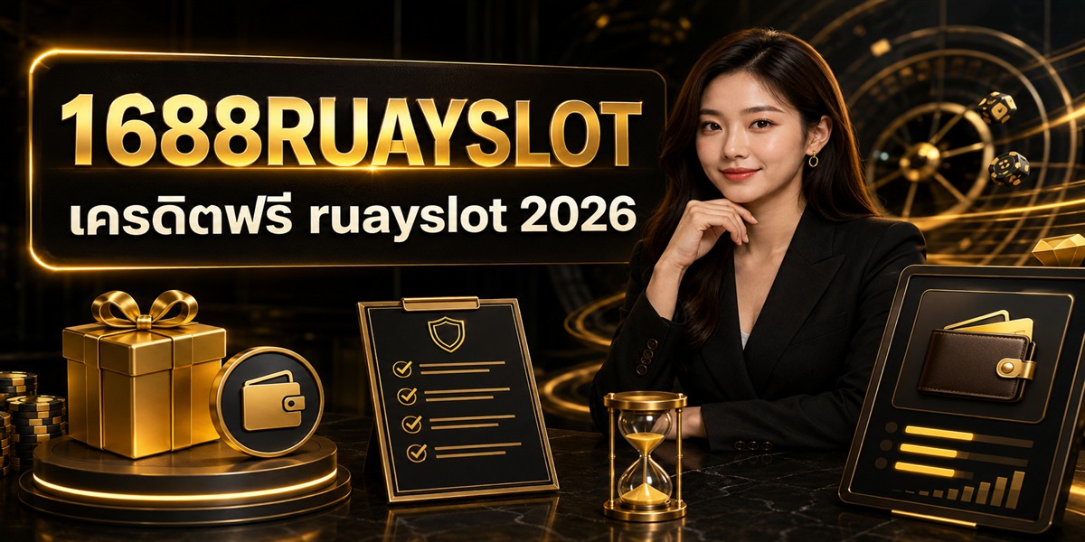 1688RUAYSLOT เครดิตฟรี ruayslot ภาพปกบทความ