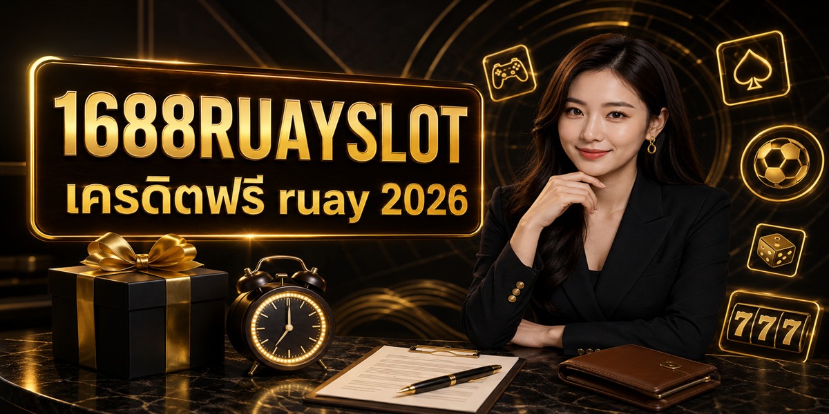 1688RUAYSLOT เครดิตฟรี ruay ภาพปกบทความ